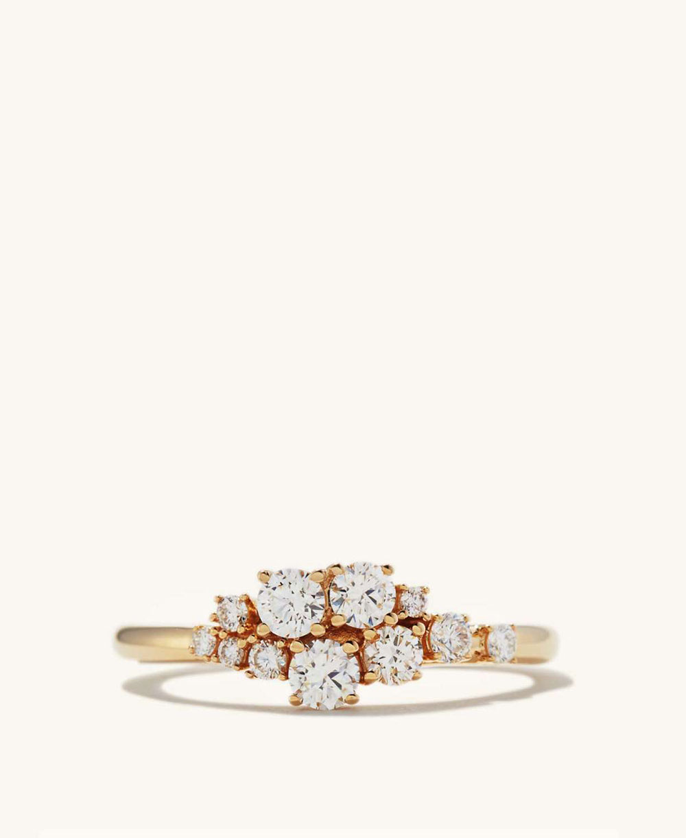 Diamonds Cluster Ring - Image 3
