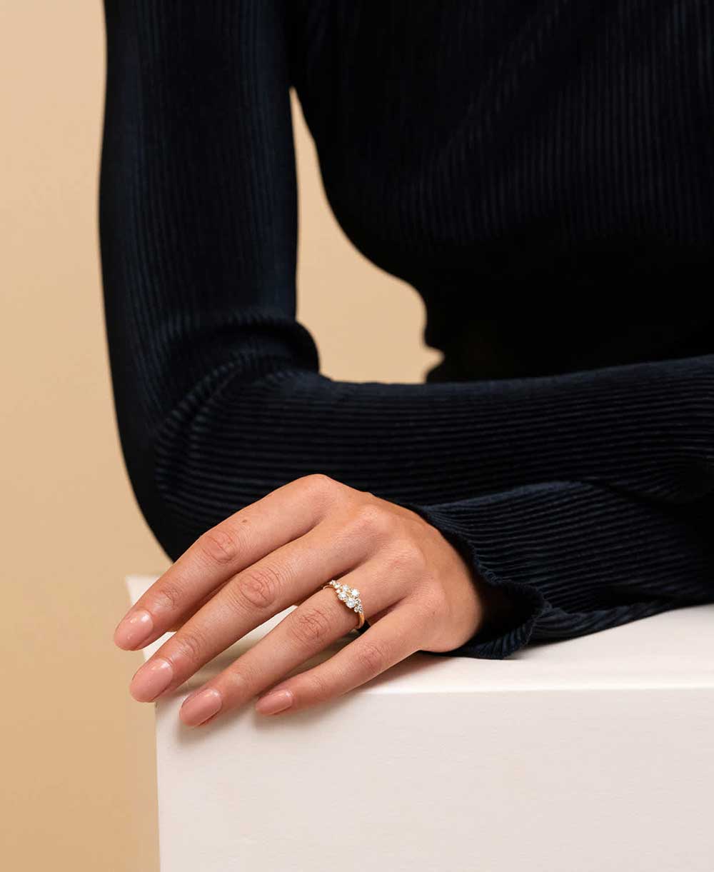 Diamonds Cluster Ring - Image 5