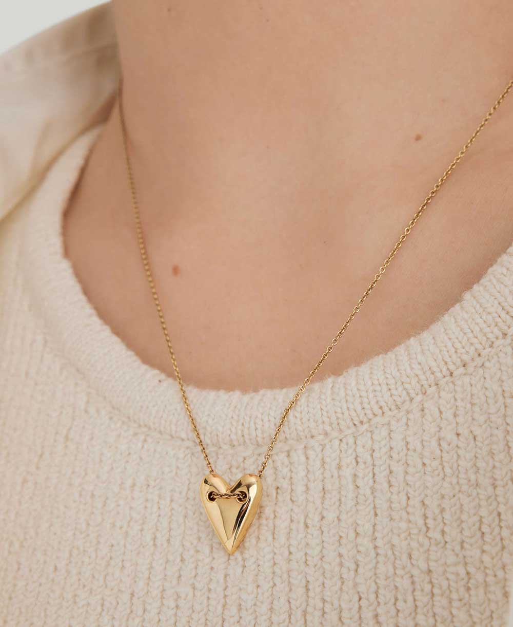 Heart Pendant Necklace - Image 2