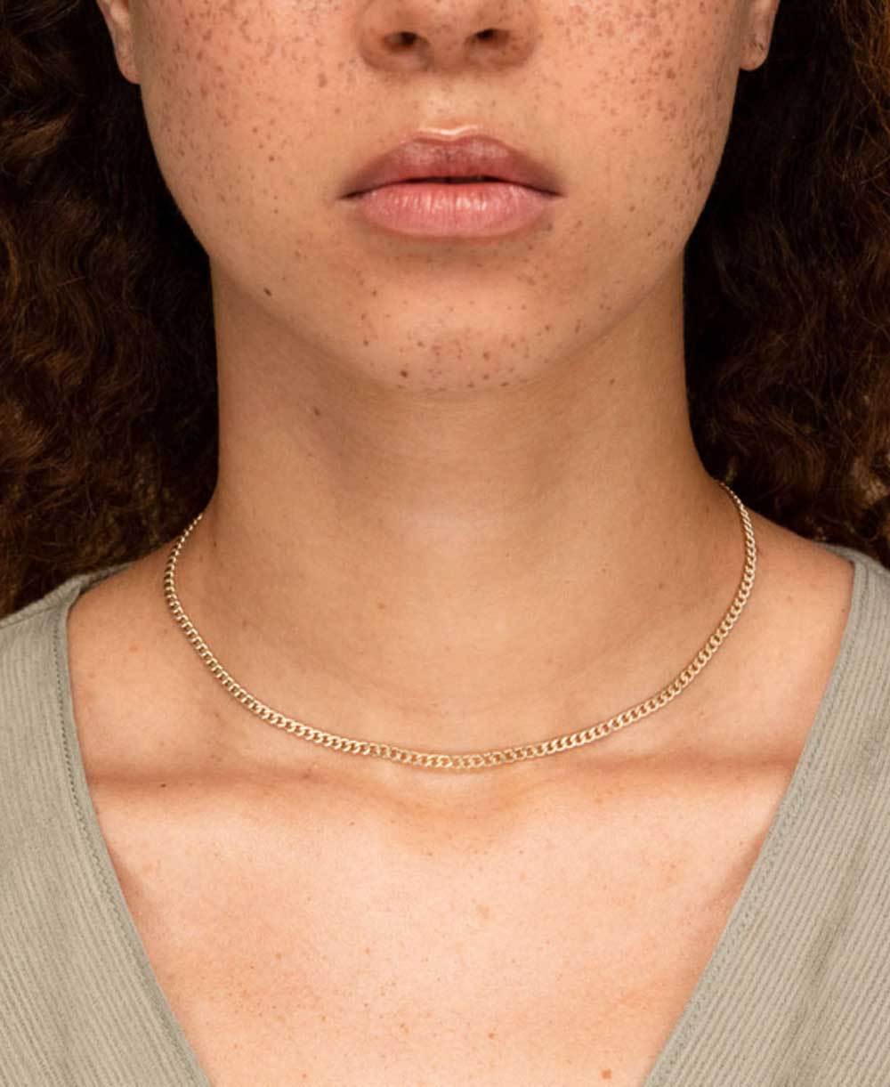 Curb Chain Necklace - Image 2